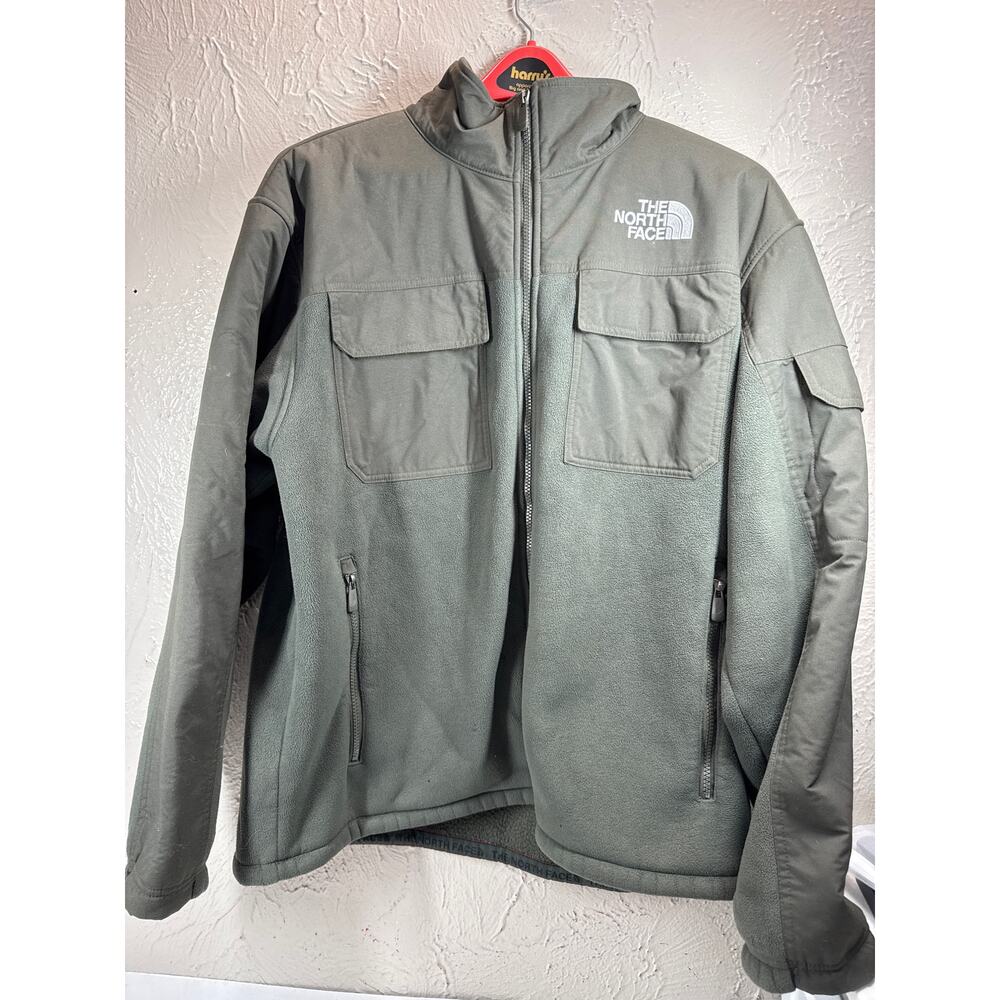 The North Face Salinas Thick Heavyweight Fleece Jacket Green Mens Denali Size XL